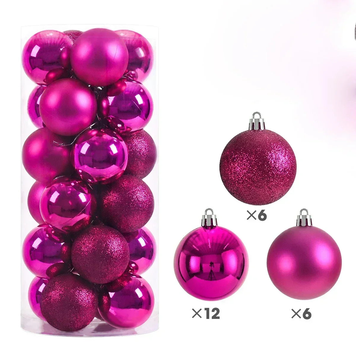 Kit 24 Bolas de Natal