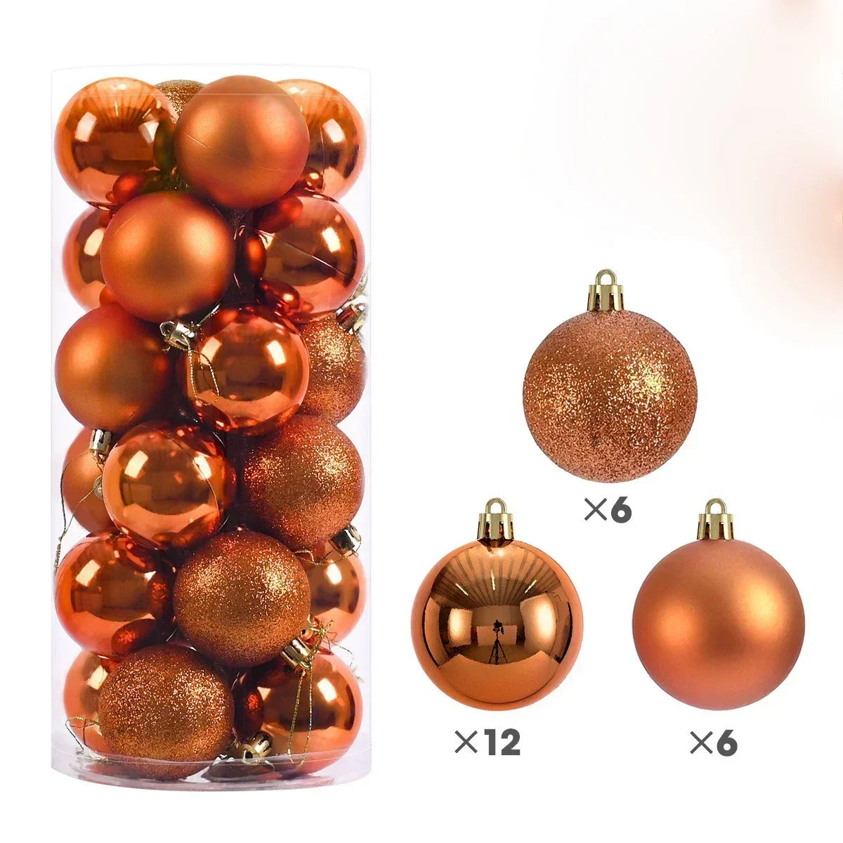 Kit 24 Bolas de Natal