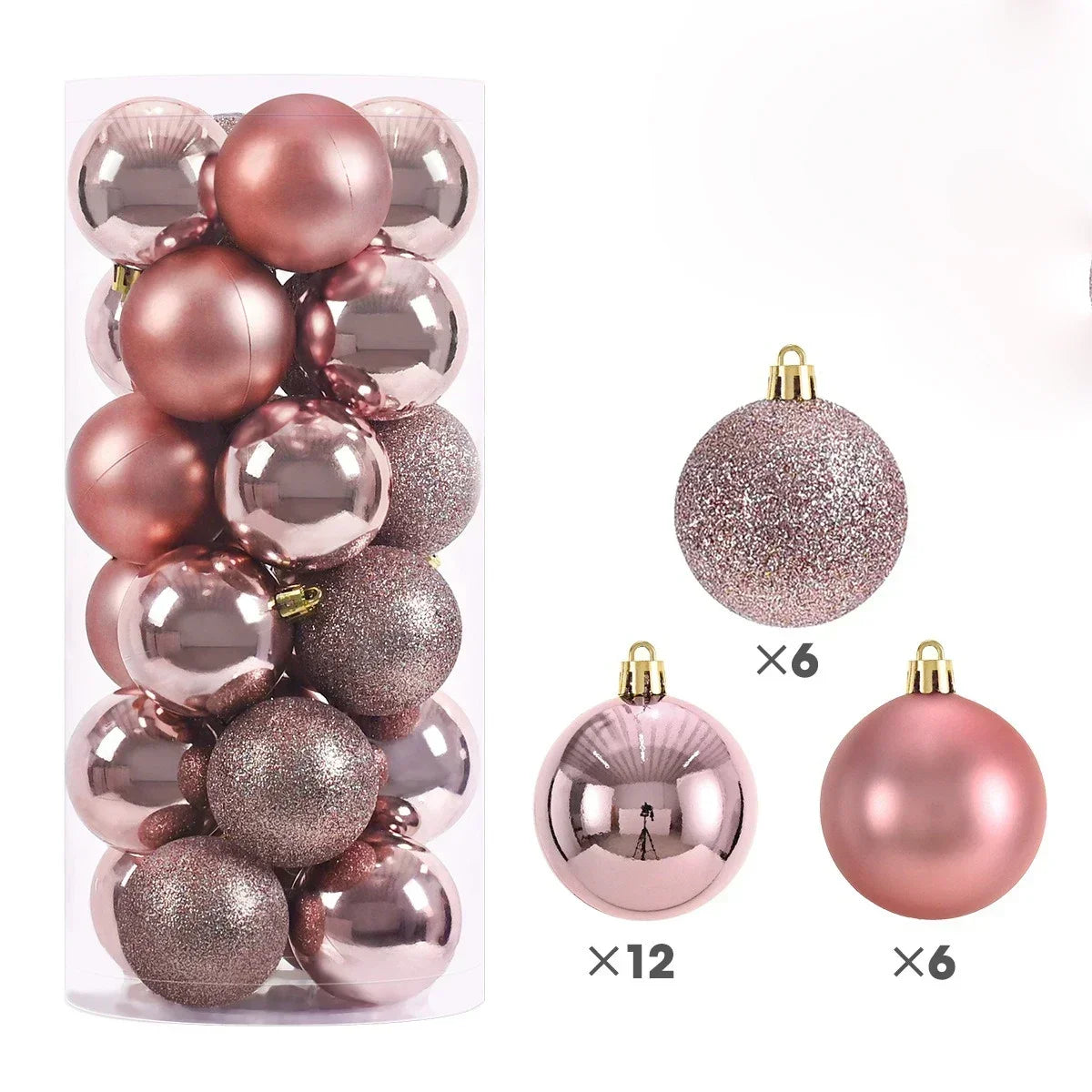 Kit 24 Bolas de Natal