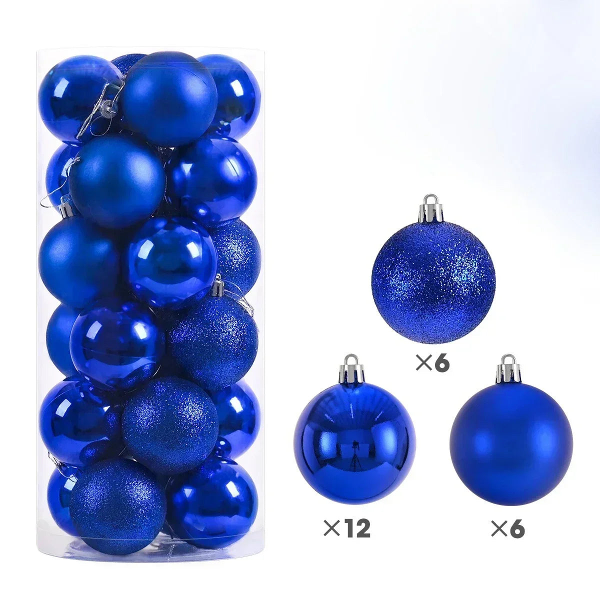 Kit 24 Bolas de Natal