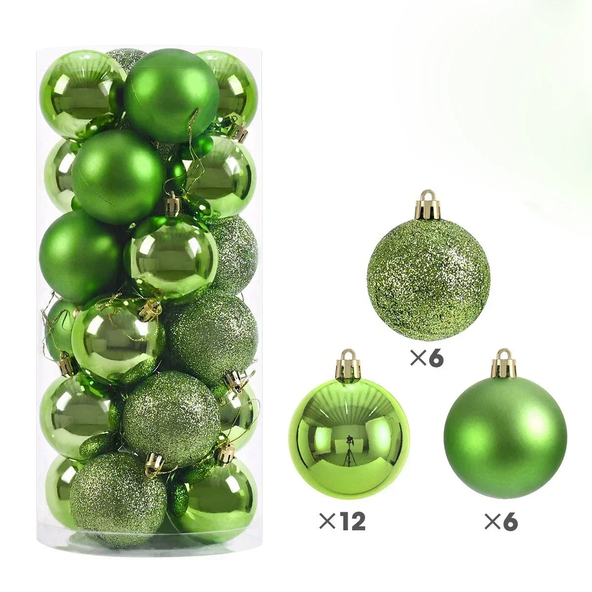 Kit 24 Bolas de Natal