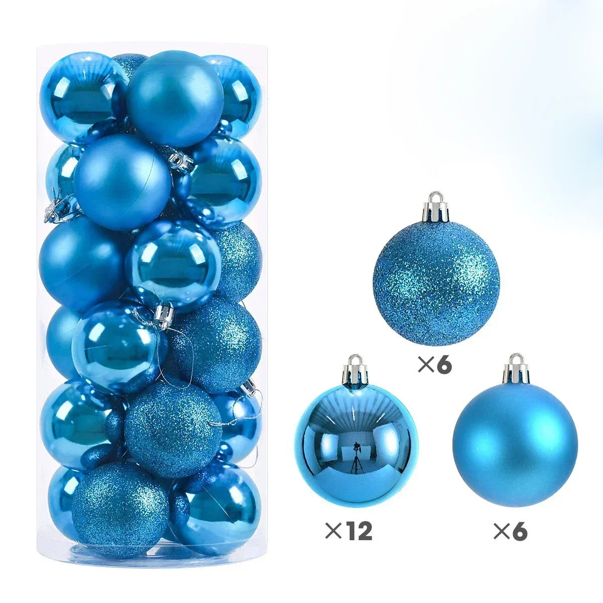 Kit 24 Bolas de Natal