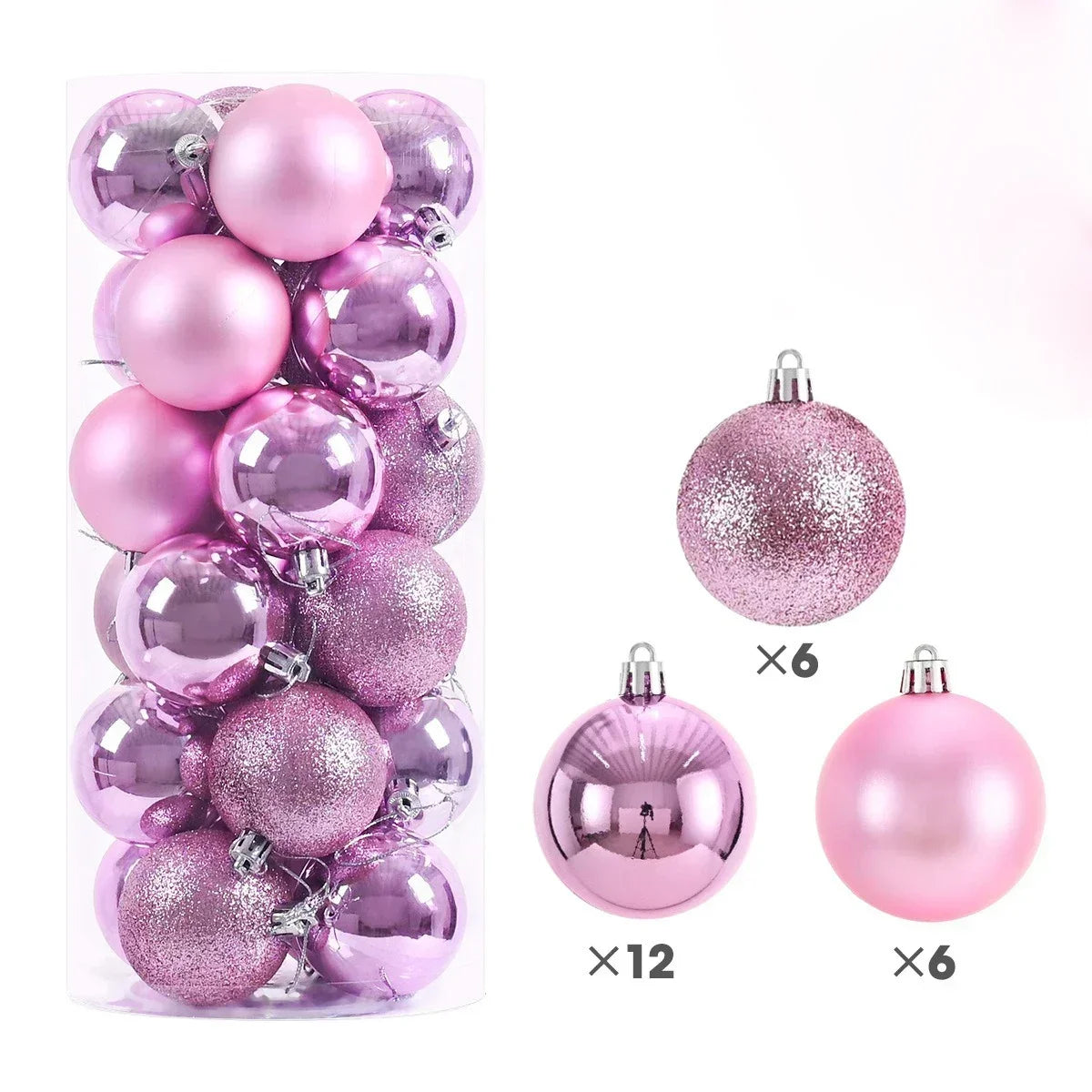Kit 24 Bolas de Natal